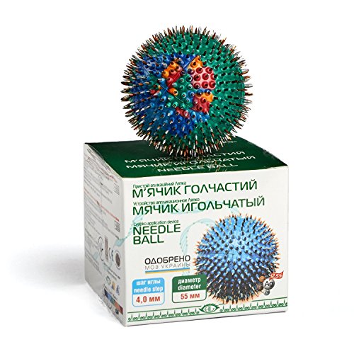 LYAPKO Acupuncture Hand / Foot Massage Ball 4.0 Ag 656 Needles. Premium Acupr...
