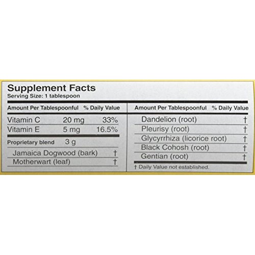 Lydia Pinkham Liquid Herbal Supplement for Menstruation and Menopause Support...