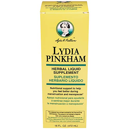 Lydia Pinkham Liquid Herbal Supplement for Menstruation and Menopause Support...