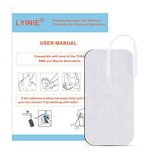 LYINIE TENS Unit Pads 2"x4" 24 pcs TENS Electrodes