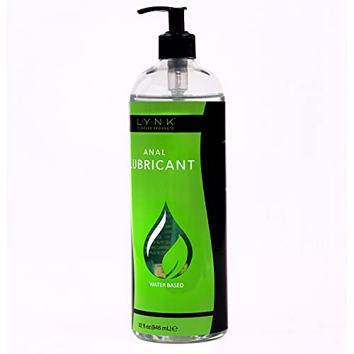 Lynk Pleasure Products Anal Lube Water Based 32 oz Sex & Intimacy Lubricant f...