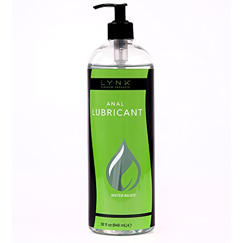 Lynk Pleasure Products Anal Lube Water Based 32 oz Sex & Intimacy Lubricant f...