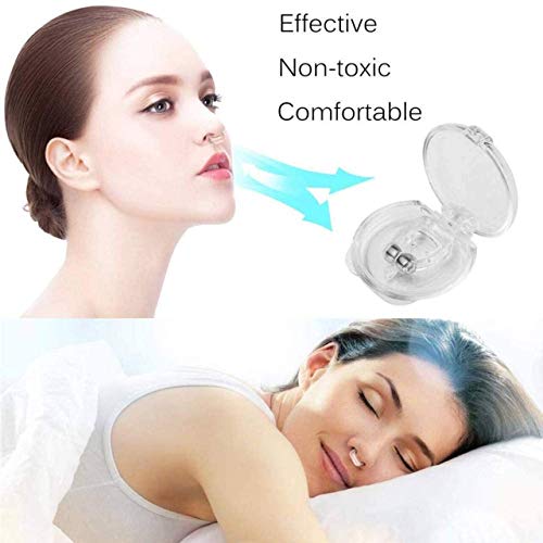 Lyplus Anti Snore Clip, Magnetic Nose Clip, Silicone Anti Snoring Device