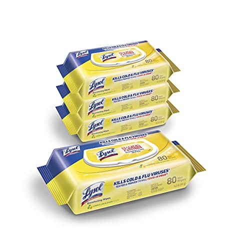 Lysol Disinfectant Handi-Pack Wipes, Multi-Surface Antibacterial Cleaning Wip...