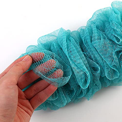 Back Scrubber Brush Long Handle for Shower,Loofah On a Stick Sponge Back Brus...