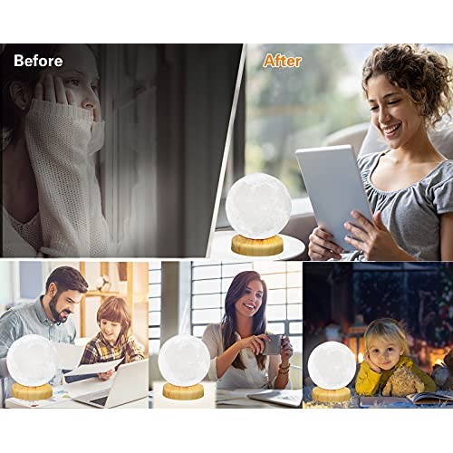 10000 Lux Light Therapy Lamp, LED Happy Mood Lamps, Sunrise Sensations, Adjus...