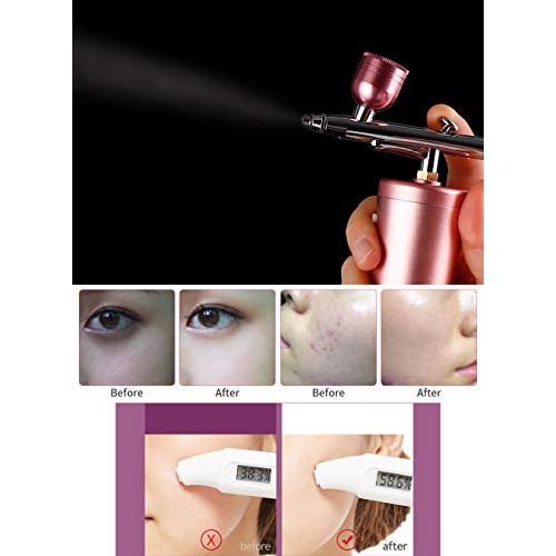 Oxygen Facial Machine, Water Oxygen Beauty Device Professiona Salon Micro-nan...