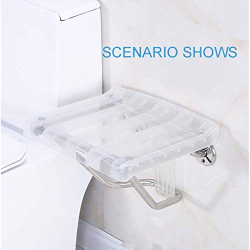 LZLYER Shower Chair Toilet Bathtub Portable Wall Mount Shower Chairs Health S...