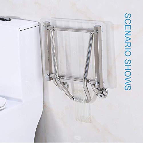 LZLYER Shower Chair Toilet Bathtub Portable Wall Mount Shower Chairs Health S...