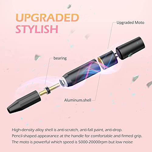 【11 IN 1】Electric Nail Drill Machine, Professional Nails Kit Acrylic Set, 2...