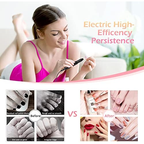 【11 IN 1】Electric Nail Drill Machine, Professional Nails Kit Acrylic Set, 2...