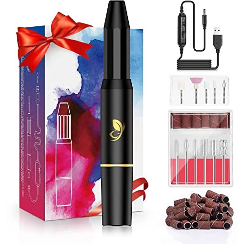 【11 IN 1】Electric Nail Drill Machine, Professional Nails Kit Acrylic Set, 2...