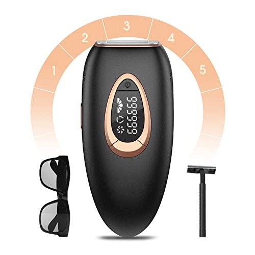 Hair Removal for Woman and Man,IPL Hair Removal Device,Permanent Painless Hai...