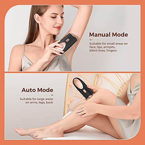 IPL Hair Removal, Painless Facial Hair Removal for Women & Men, Upgraded to 9...