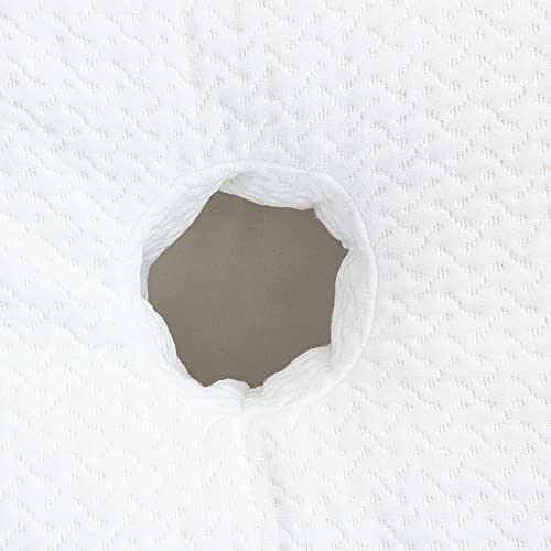 Travel Size Shredded Memory Foam Piercing Protection-Ear Pillow with Ear Hole...