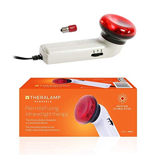 Red Light Therapy Infrared Heating Wand by Theralamp – Handheld Heat Lamp Inc...