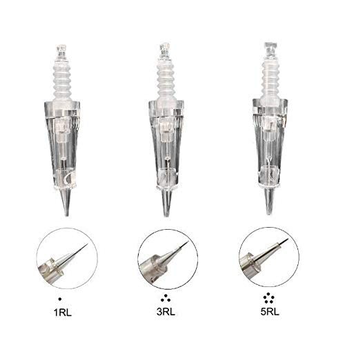 10 PCS M PMU Permanent Make Up Needle With Membrane for Cordless Tattoo Machi...