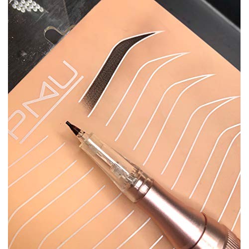 M PMU Gold Wireless/Cordless PMU Machine - Ombre Powder Brows Miroblading Sha...