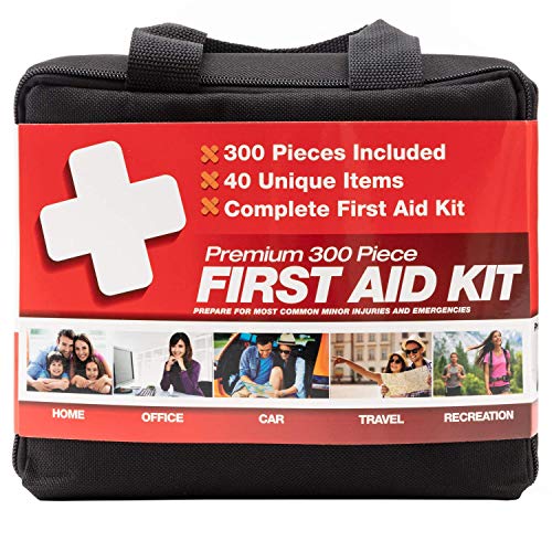 M2 BASICS 300 Piece (40 Unique Items) First Aid Kit | Premium Emergency Kits ...