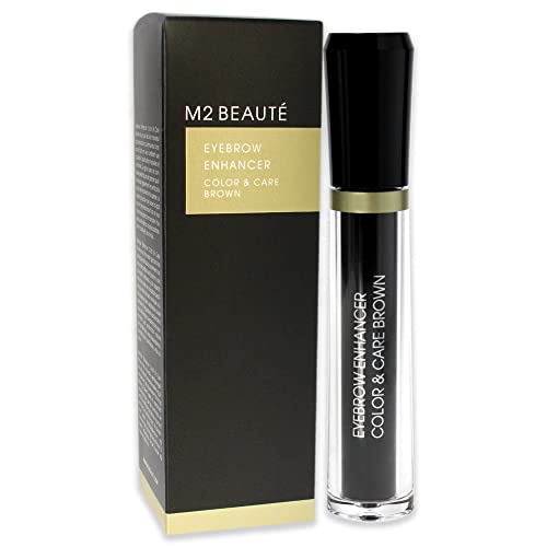 M2 Beaute Eyebrow Enhancer Color and Care - Brown Women 0.2 oz