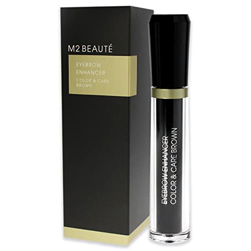 M2 Beaute Eyebrow Enhancer Color and Care - Brown Women 0.2 oz