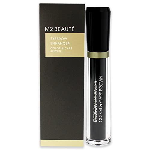 M2 Beaute Eyebrow Enhancer Color and Care - Brown Women 0.2 oz
