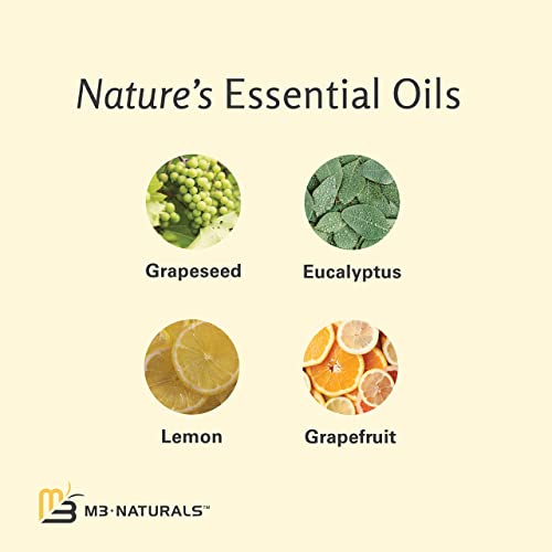 M3 Naturals Anti Cellulite Massage Oil Infused with Collagen and Stem Cell Na...