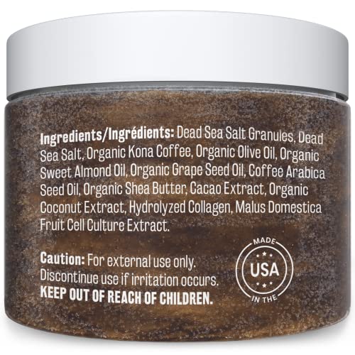 M3 Naturals Arabica Coffee Body Scrub with Collagen & Stem Cell - Exfoliating...