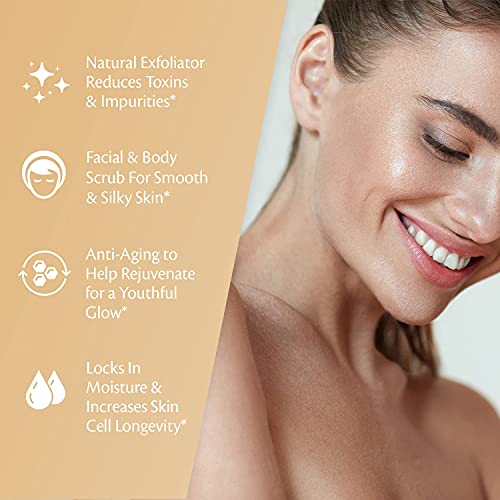 M3 Naturals Arabica Coffee Body Scrub with Collagen & Stem Cell - Exfoliating...