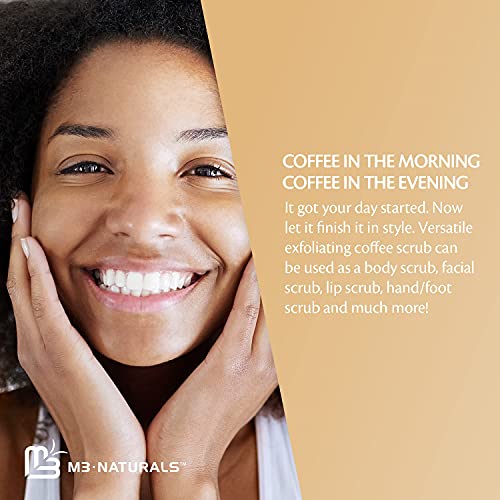 M3 Naturals Arabica Coffee Body Scrub with Collagen & Stem Cell - Exfoliating...