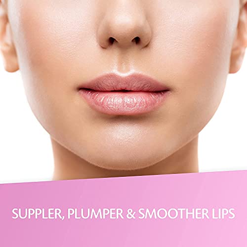 M3 Naturals Collagen Lip Plumper Clinically Proven Natural Lip Enhancer for F...