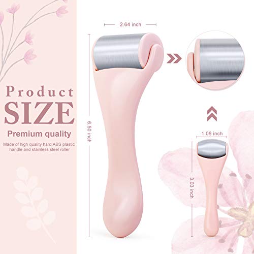 Ice Roller for Face and Eye 2 Pcs,Face Roller Skin Care for Puffiness,Migrain...