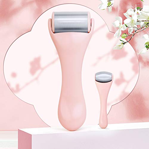 Ice Roller for Face and Eye 2 Pcs,Face Roller Skin Care for Puffiness,Migrain...