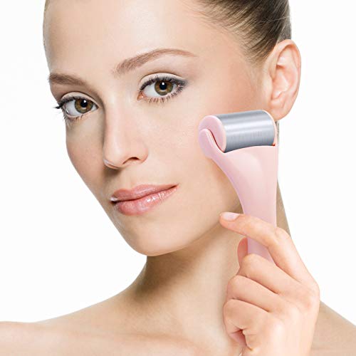 Ice Roller for Face and Eye 2 Pcs,Face Roller Skin Care for Puffiness,Migrain...