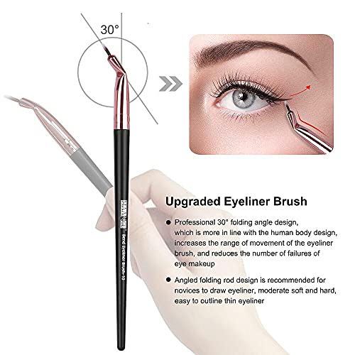 Makeup Brushes Set, 20 Pcs Professional Travel Make Up Brushes, Foundation Ey...