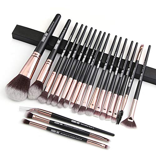 Makeup Brushes Set, 20 Pcs Professional Travel Make Up Brushes, Foundation Ey...