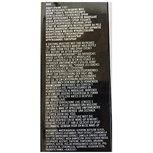 MAC, PREP + PRIME Fix Plus Spray FL. OZ., ROSE, Rose, 3.4 Fl Oz