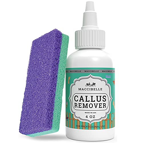 Maccibelle Callus Remover EXTRA STRENGTH Callus Eliminator For Feet, Professi...