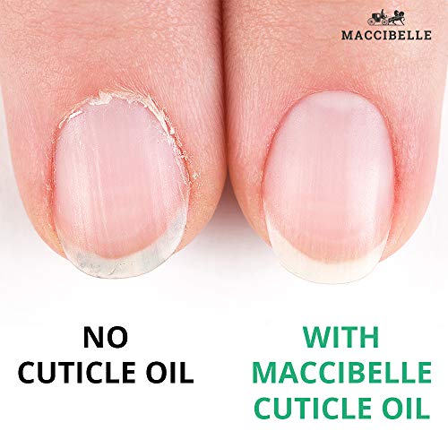 Maccibelle Cuticle Oil Milk and Honey 0.5 oz - Heals Dry Cracked Cuticles