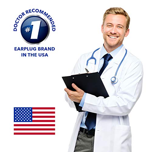 Mack's AquaBlock Swimming Earplugs, 3 Pair - Comfortable, Waterproof, Reusabl...