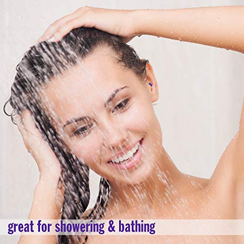 Mack's AquaBlock Swimming Earplugs - Comfortable, Waterproof, Reusable Silico...