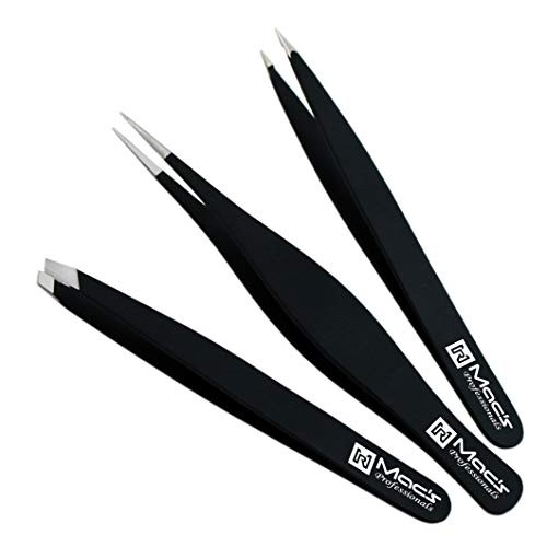 MACS TWEEZERS SET;- for Eyebrow Plucking, Ingrown Hair -Best for Eyebrow Hair...