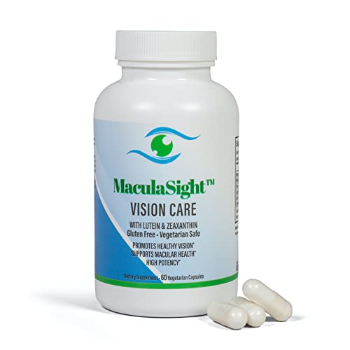 MaculaSight Vision Care Eye Vitamins for Macular Degeneration - Lutein and Ze...