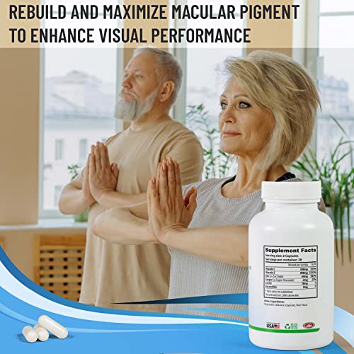 MaculaSight Vision Care Eye Vitamins for Macular Degeneration - Lutein and Ze...