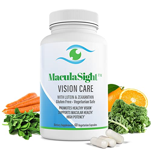 MaculaSight Vision Care Eye Vitamins for Macular Degeneration - Lutein and Ze...
