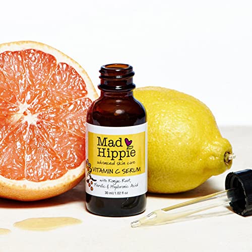 Mad Hippie Vitamin C Serum with Vitamin E, Skin Care Packed with Natural Vega...