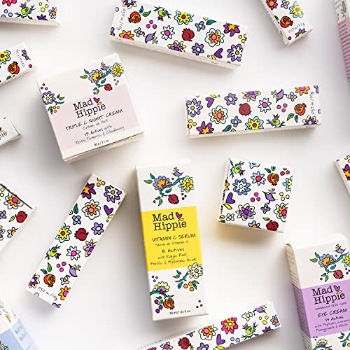 Mad Hippie Vitamin C Serum with Vitamin E, Skin Care Packed with Natural Vega...