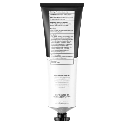 Mad Rabbit Repair - Tattoo Aftercare Soothing Gel and Moisturizer for New Tat...