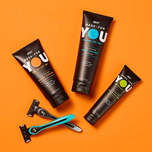 Made For You Shaving Cream for Men and Women - Shave Cream with Aloe Vera, Vi...