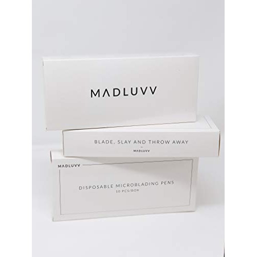 Best Microblading Pen Supplies Kit for Flawless Eyebrows, 10 Pack, Premium Mi...